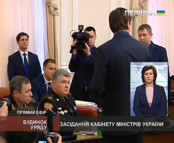 Председатель ДСНС Сергея Бочковского задержан прямо на заседании Кабмина