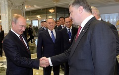 Об этом говорят: Петр Порошенко и Владимир Путин договорились о постоянном прекращении огня на Донбассе