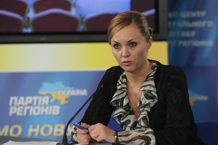 Партия Регионов очистила свои ряды от Виктории Шиловой