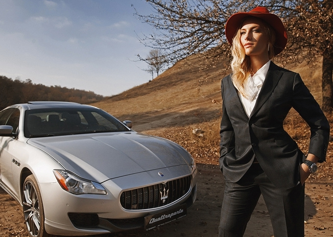 Ольга Харлан стала лицом Maserati