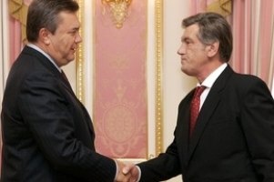 Янукович поздравил Ющенко с днем ​​рождения