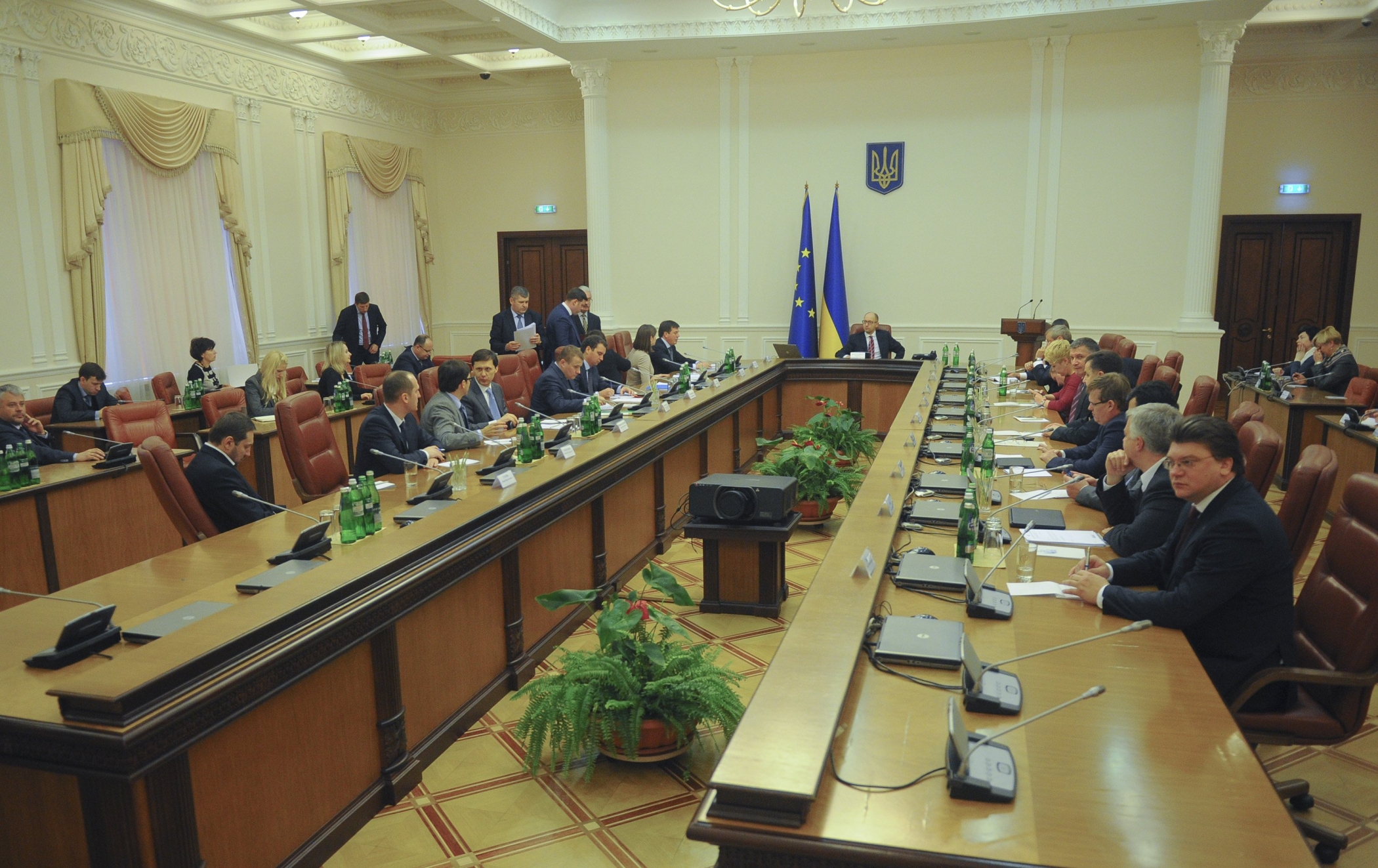 Яценюк отстранил от обязанностей все руководство Фискальной службы