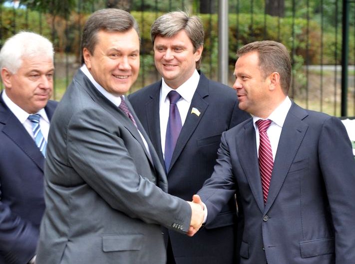 Виктор Янукович и Анатолий Федорук