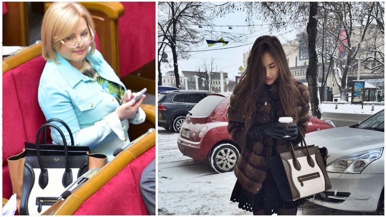 Дочь нардепа Котвитцкого носит сумку Сeline, как у кумы Порошенко и пьет шампанское Moët & Chandon