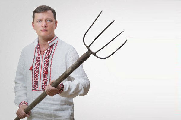 Олег Ляшко едва не убил вилами черниговского губернатора – устроил драку на сессии облсовета