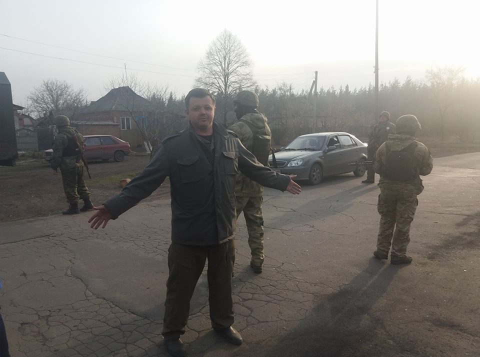 Семенченко: Зелені чоловічки вже в Україні