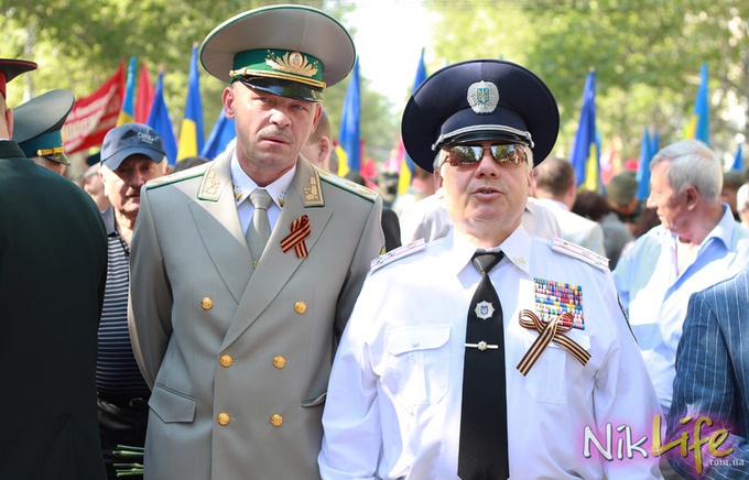 Скандальный экс-начальник николаевской милиции Валентин Парсенюк снимать георгиевскую ленту не будет