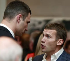Андрей Шевченко вызвал боксера Кличко на политические дебаты