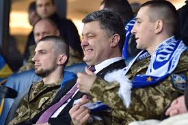 Петра Порошенко освистали во время матча киевского Динамо