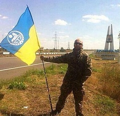 Об этом говорят: Крымские татары-добровольцы привели в панику кадыровских террористов, пойдя в атаку с криком Аллаху Акбар!