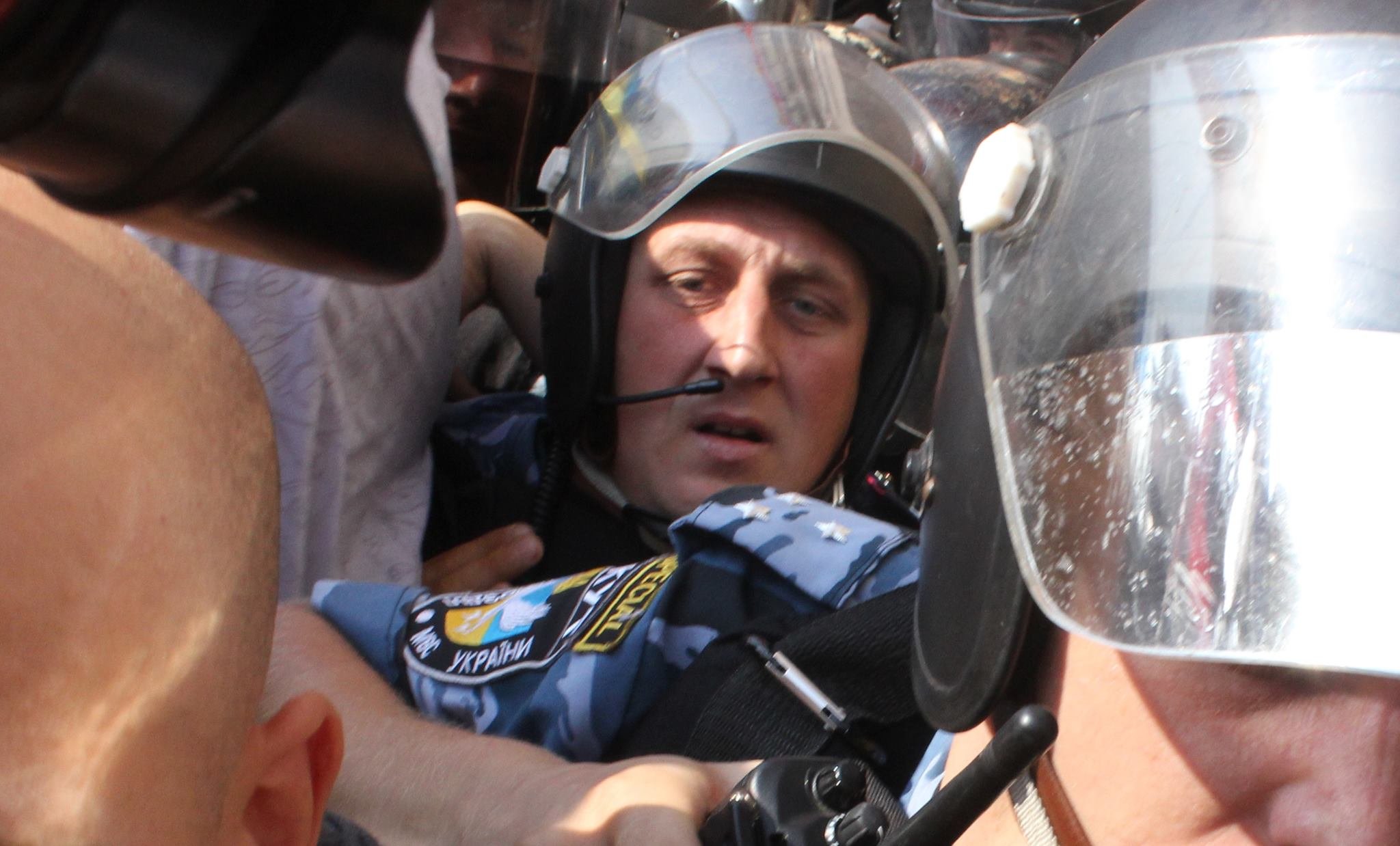 Разгонявший Майдан «беркутовец» до сих пор служит в рядах МВД 