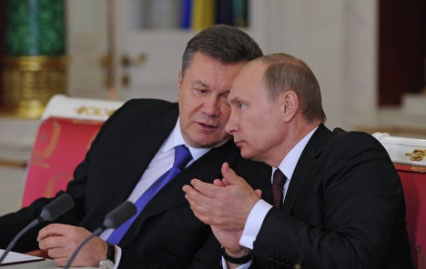 Путин назвал Виктора Януковича бывшим президентом Украины