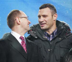 Яценюк считает, что Виталий Кличко-мэр будет иметь преимущества в президентской гонке