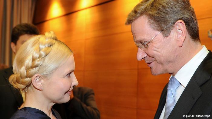 Привезет ли Вестервелле Юлию Тимошенко в Германию на борту своего самолета?