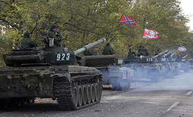 Штаб АТО: "Военный парад" в Донецке - прямое нарушение Минска