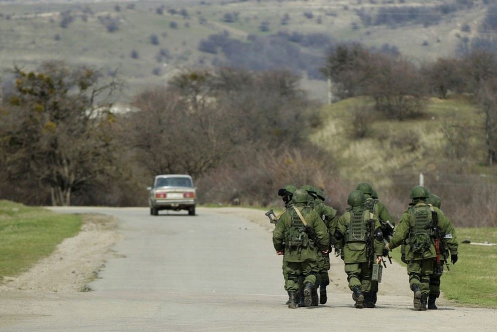 Российские военные в Крыму. Фоторепортаж