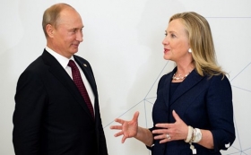 Хилари Клинтон сравнила Путина с хулиганом