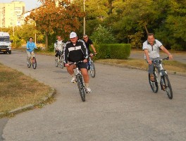 Мэр Евпатории пересел с авто на велосипед