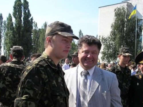 Петр Порошенко рассказал, как его сын воюет в артиллерийских войсках на Донбассе