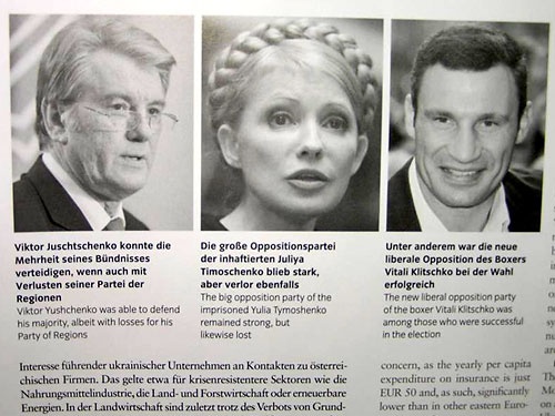 В Австрии до сих пор считают, что Украиной правит Виктор Ющенко