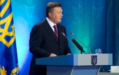 Какие слова чаще всего употребляет Виктор Янукович