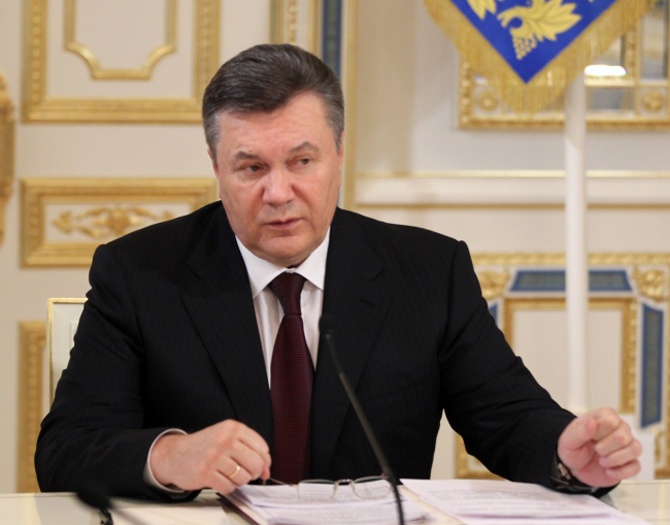 Виктор Янукович назвал ошибкой законопроект о клевете