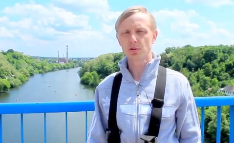 Лидер житомирской «Самопомощи» Евгений Кузнецов прыгнул с моста