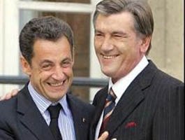 Ющенко обещал Саркози не настаивать на перспективе членства в ЕС