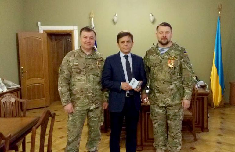 Мэр Житомира Сергей Сухомлин получил награду «За служение Богу и Украине»