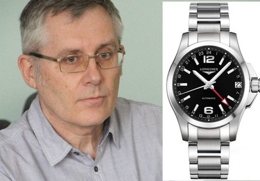 Николаевский судья Игорь Устинов носит часы за 44 тысячи