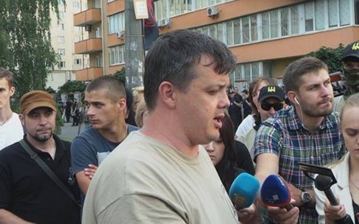 Семен Семенченко призвал к штурму Оболонского суда