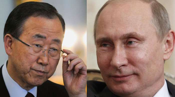 Пан Ги Мун: Глава России заслужил всю любовь своего народа