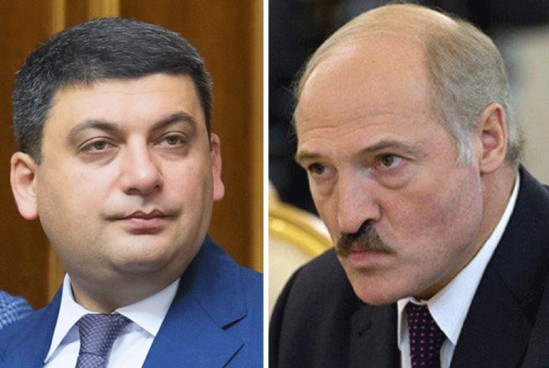 Гройсман против Лукашенко: кто останется с носом?