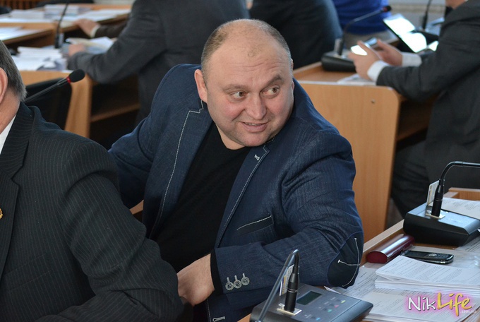 Депутат николаевского горсовета Юрий Бабков носит часы за 62 тысячи