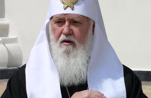 Патриарх Филарет призвал не вести переговоры с террористами на Донбассе