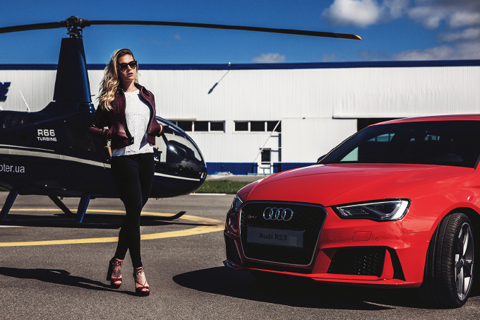 «Я запросто могла бы стать гонщиком»: Ольга Харлан стала лицом Audi RS