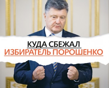 Об этом говорят: Куда сбежал избиратель Петра Порошенко