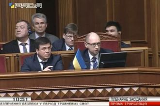 Арсений Яценюк заявил, что Кабмин ничего не должен шахтерам