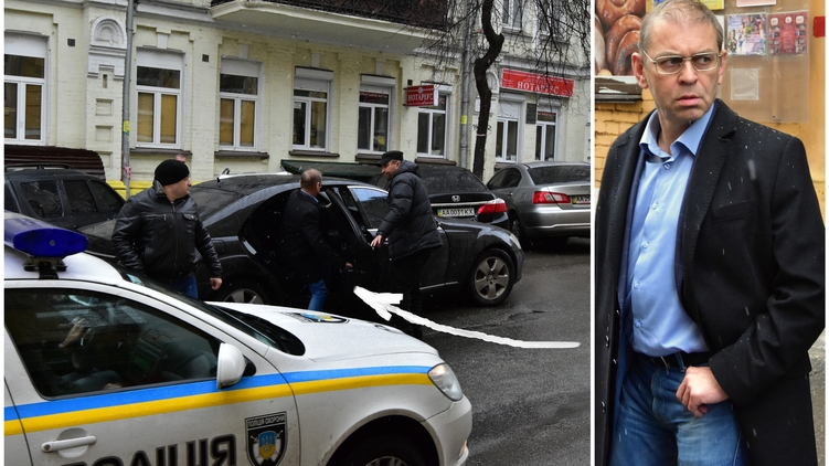 Фотофакт: Загорелый Пашинский появился в Киеве и ездит с мигалками