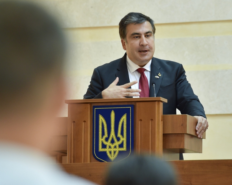 Михаил Саакашвили отказался возглавить список БПП в Одесской области