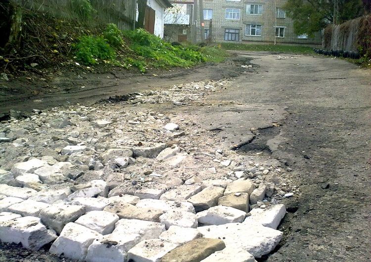 Борислав Розенблат объявил конкурс на худшую дорогу в переулках Житомира