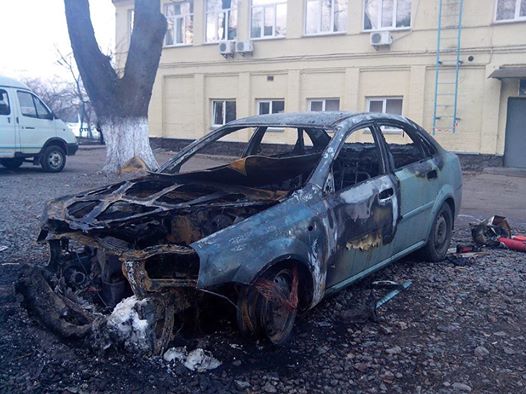 Фотофакт: В Киеве главному по водоемам и пляжам сожгли машину