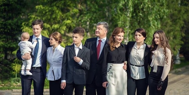 Петр Порошенко впервые показал фото своего внука