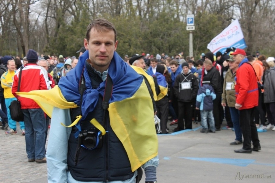 Глава одесского отделения партии 'Демократический альянс' Алексей Черный направился в погранвойска