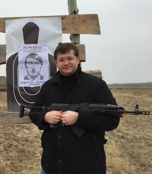 Фотофакт: Владимир Арьев сегодня расстрелял Путина