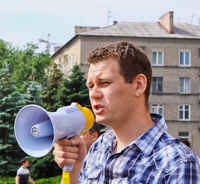 'УДАР' в пику Януковичу выдвинул в мэры Енакиево журналиста и блогера Дениса Казанского
