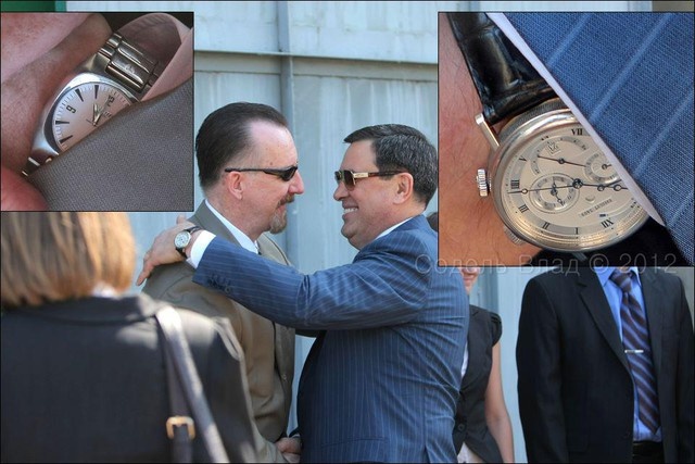 Владимир Рокитский носит часы дороже своей годовой зарплаты