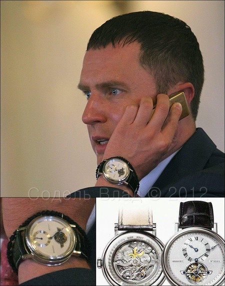 Игорь Рыбаков носит часы за $126000