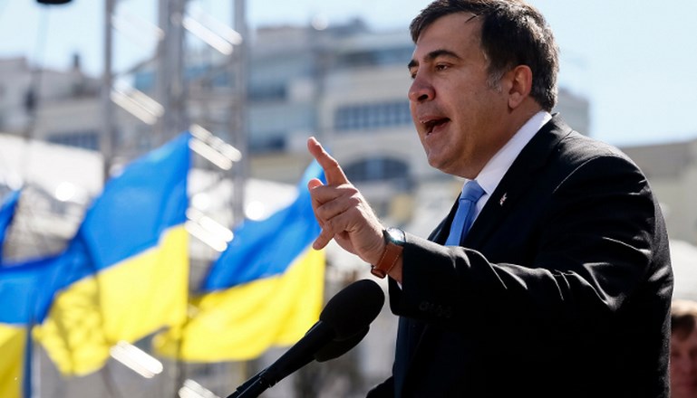 Михаил Саакашвили отреагировал на арест лидеров Автомайдана и ПС