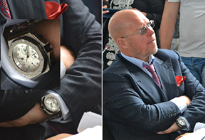 Николаевский депутат Олег Богомаз носит часы за 1,5 миллиона